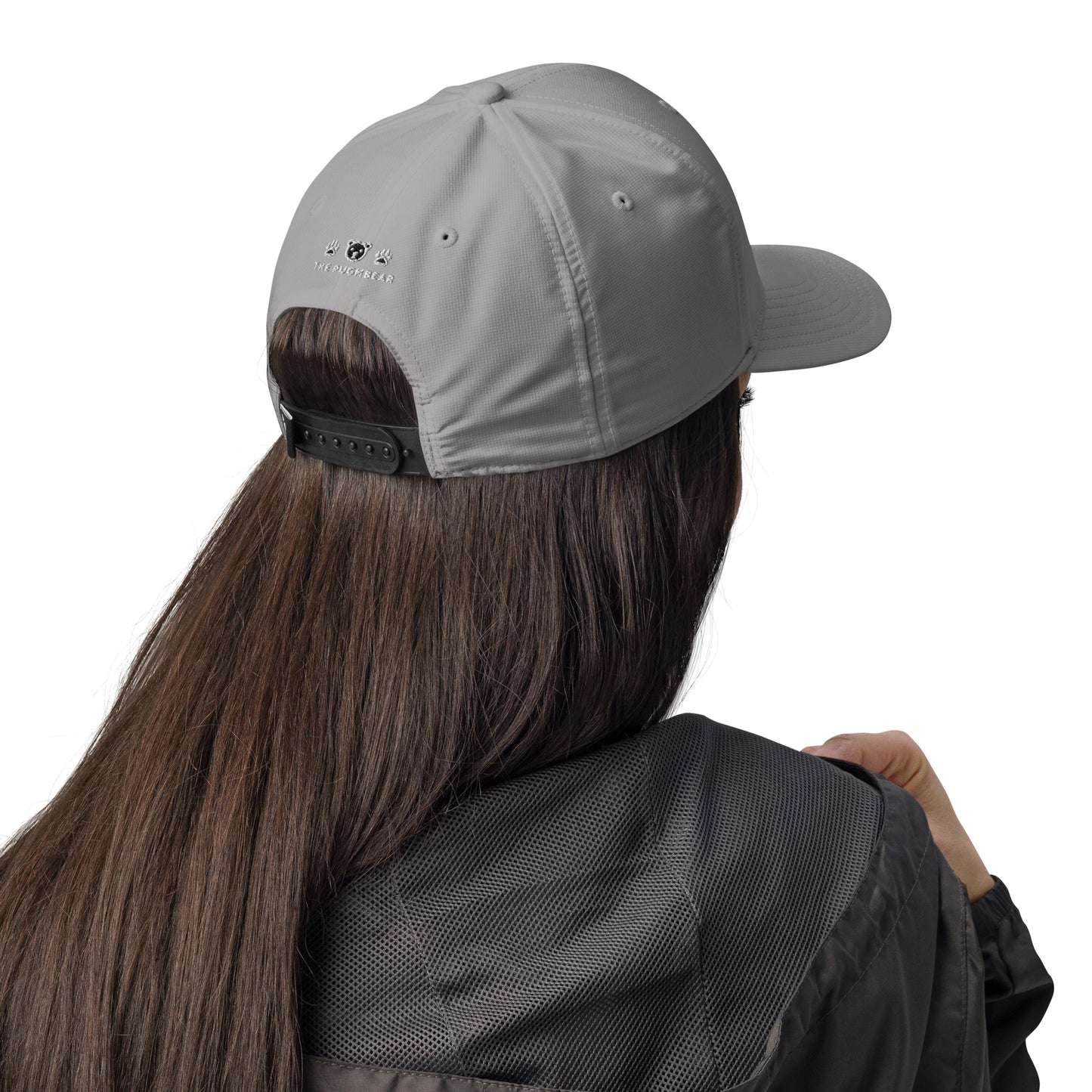 Cap: Adidas The Pughbear Performance Cap! (White and Grey)
