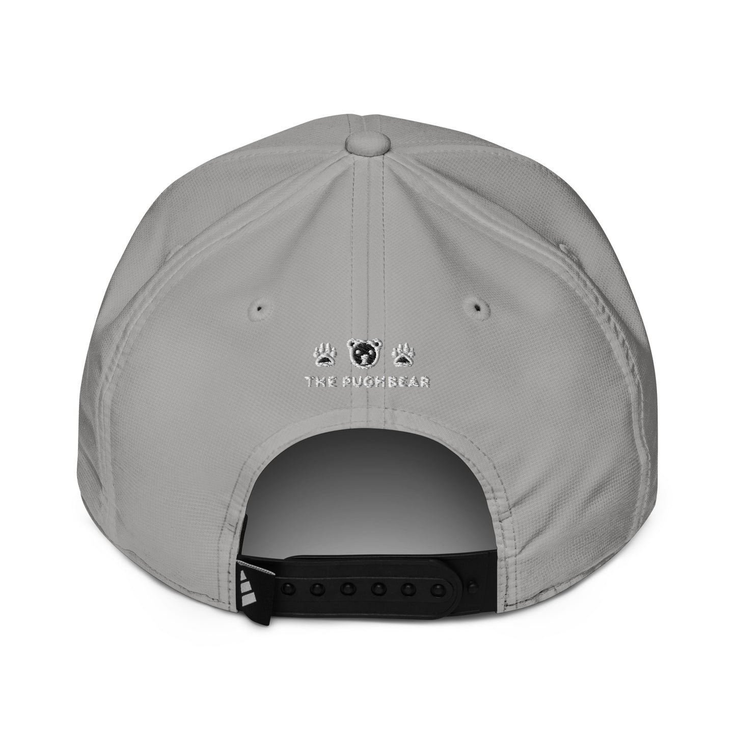 Cap: Adidas The Pughbear Performance Cap! (White and Grey)