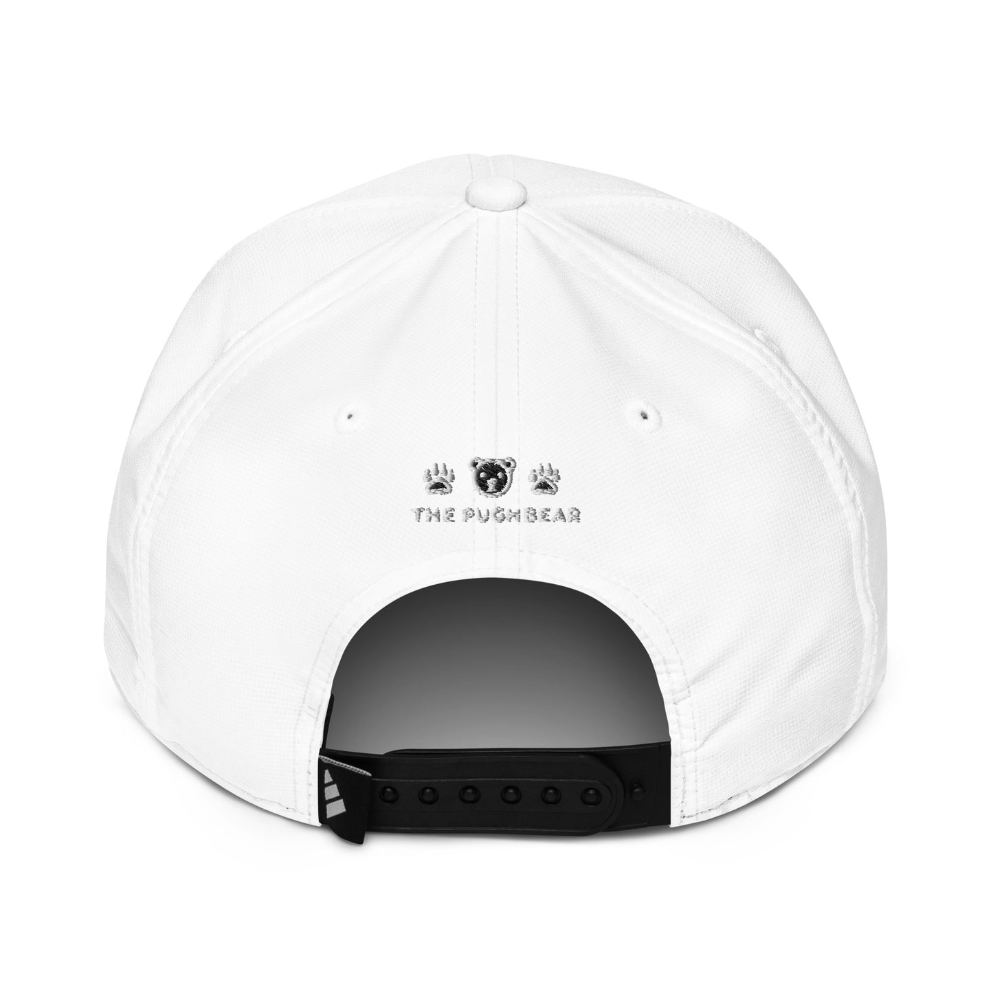 Cap: Adidas The Pughbear Performance Cap! (White and Grey)