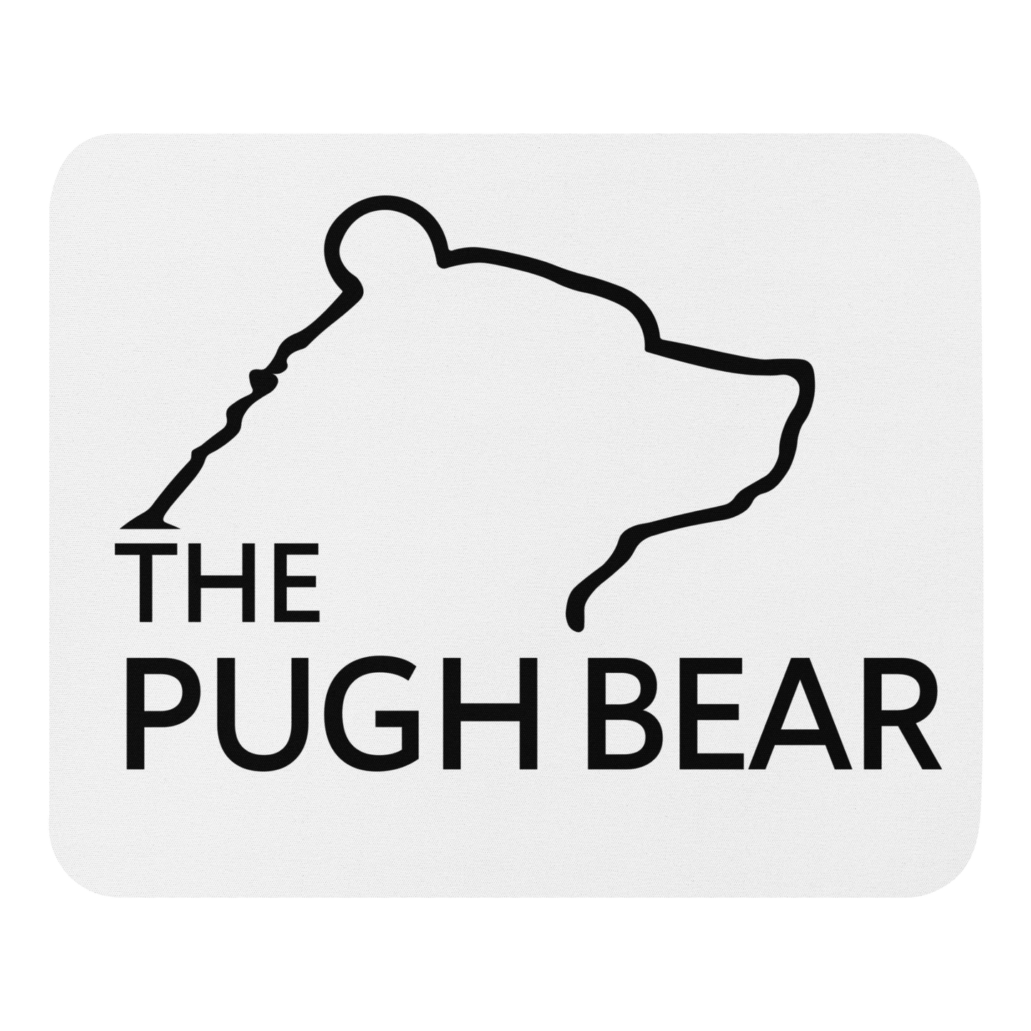 Mouse pad: The PughBear Arctic Mousepad