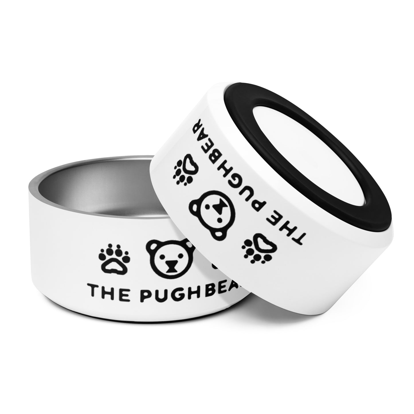 Pet bowl: The PughBear Tame Pet Bowl (18oz or 32oz)