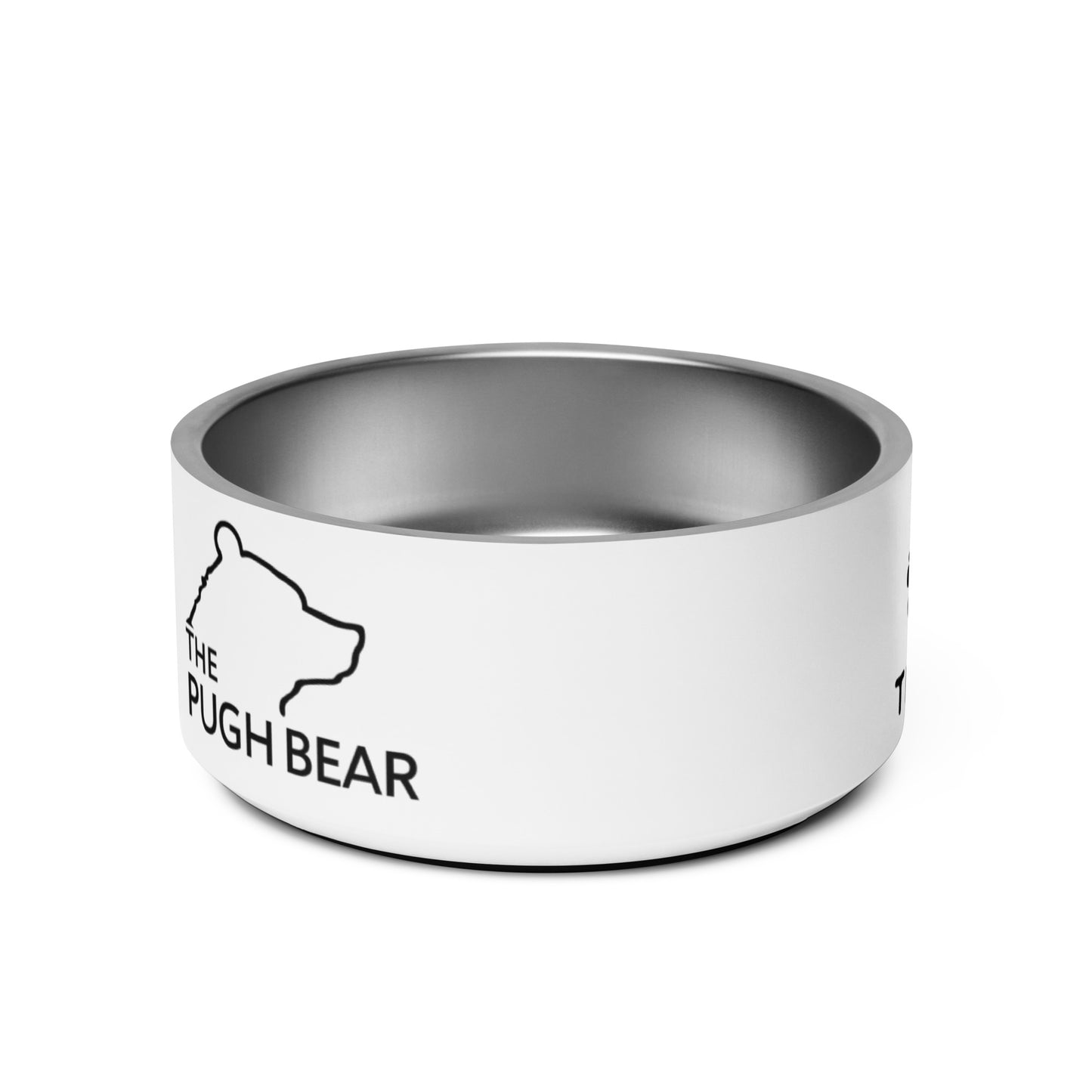 Pet bowl: The PughBear Tame Pet Bowl (18oz or 32oz)