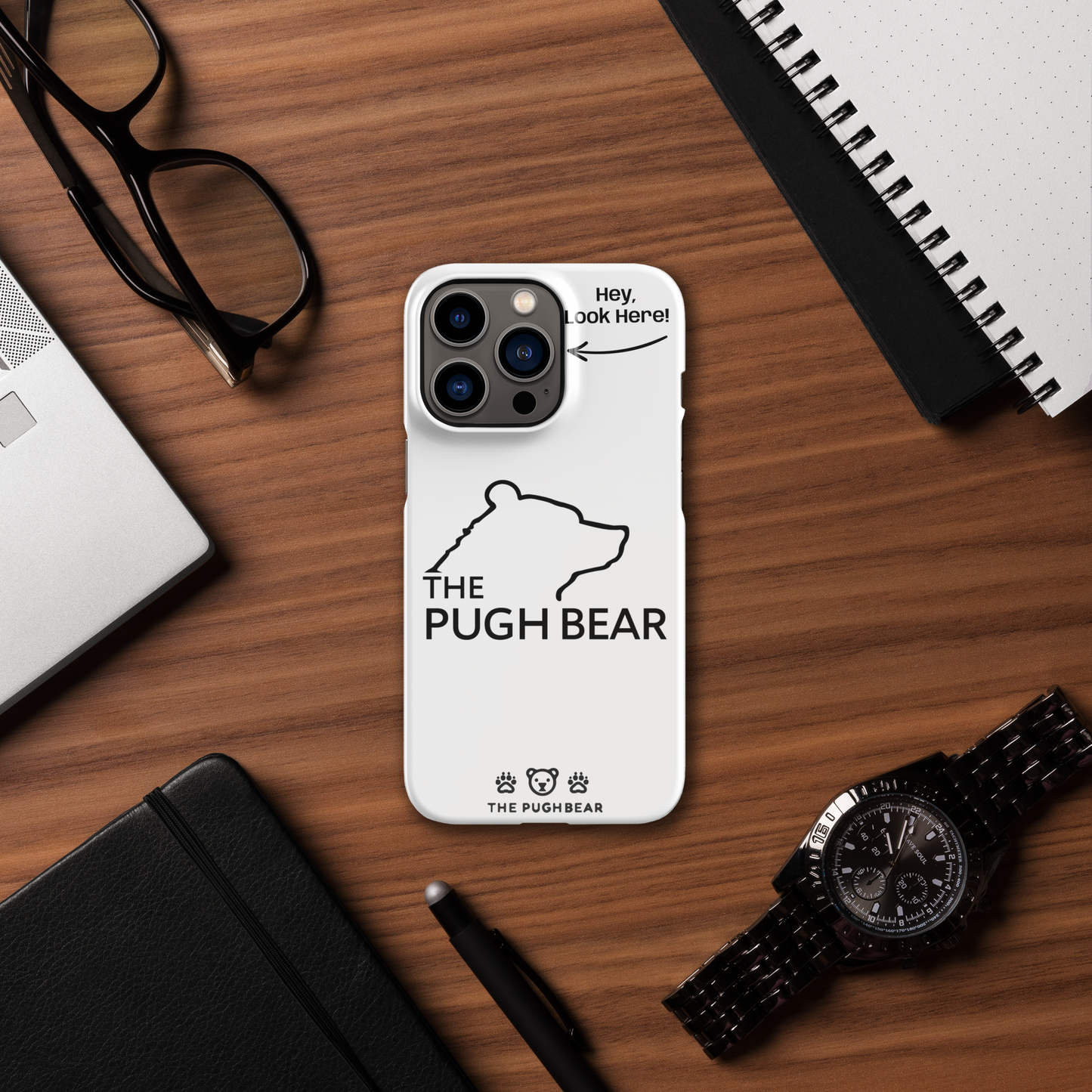 iPhone Case: Crisp Arctic Pughbear Case