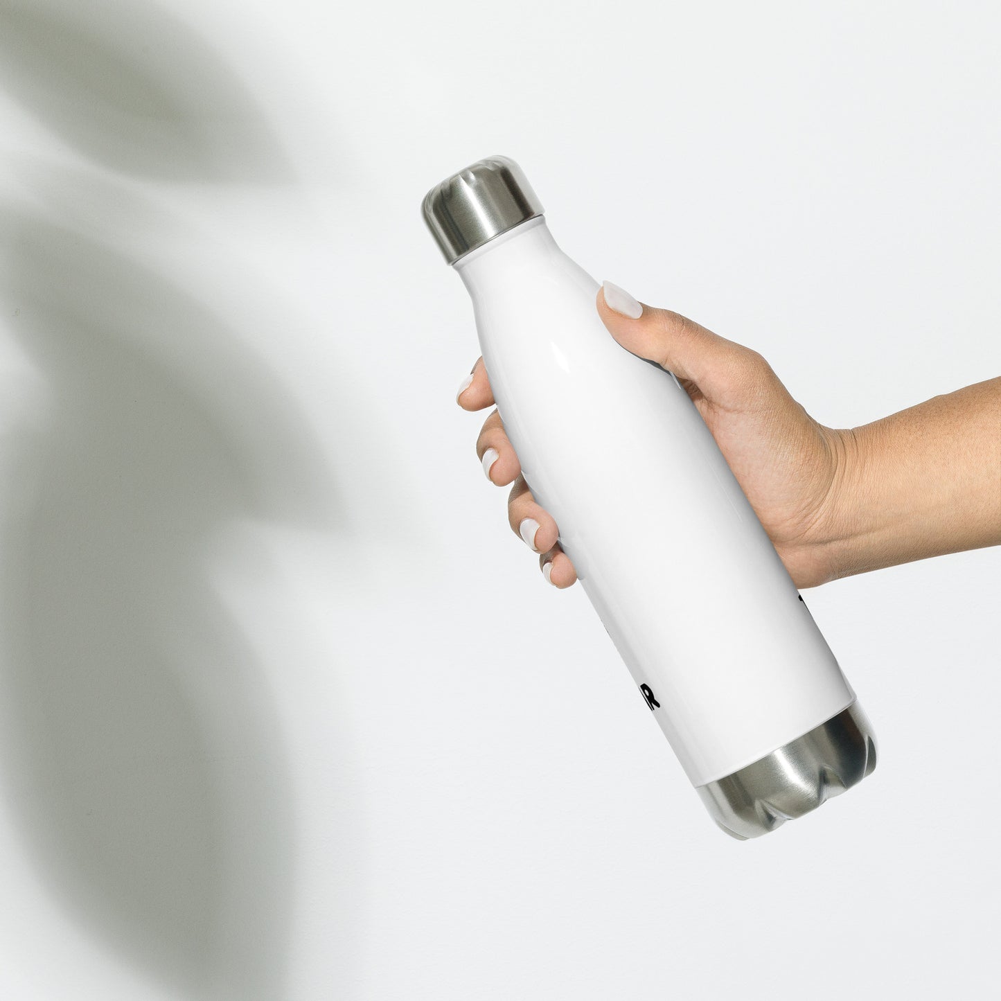 Water Bottle: The PughBear Hydrates Stainless steel water bottle! (Hand-wash only)