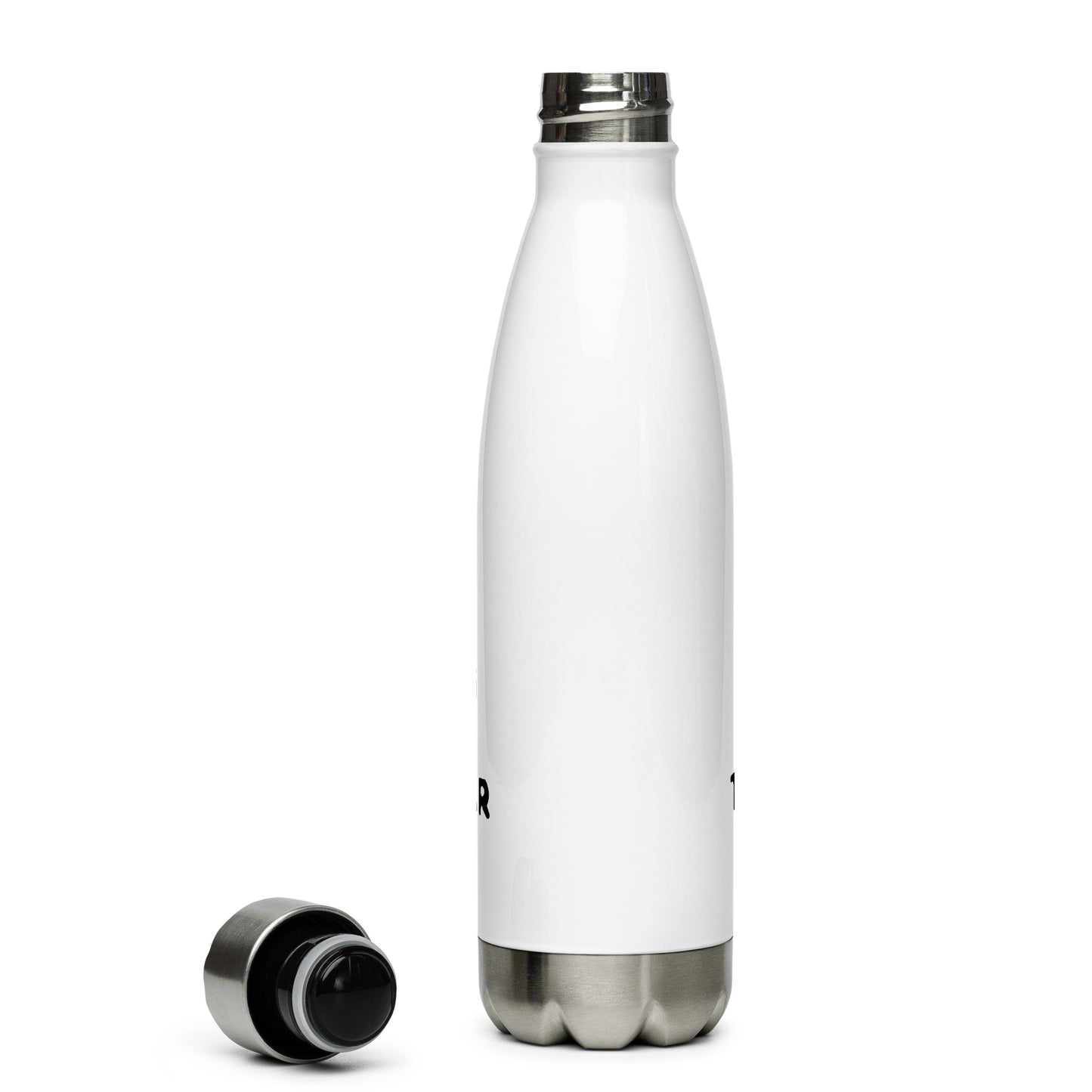 Water Bottle: The PughBear Hydrates Stainless steel water bottle! (Hand-wash only)