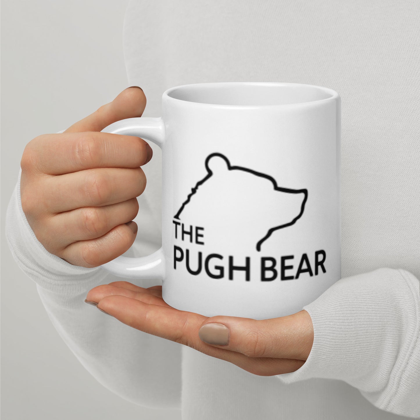 Coffe Mug: The Pughbear Caffeinator Pro (Dishwasher Safe!)