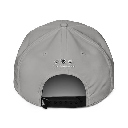 Cap: Adidas The Pughbear Performance Cap! (White and Grey)