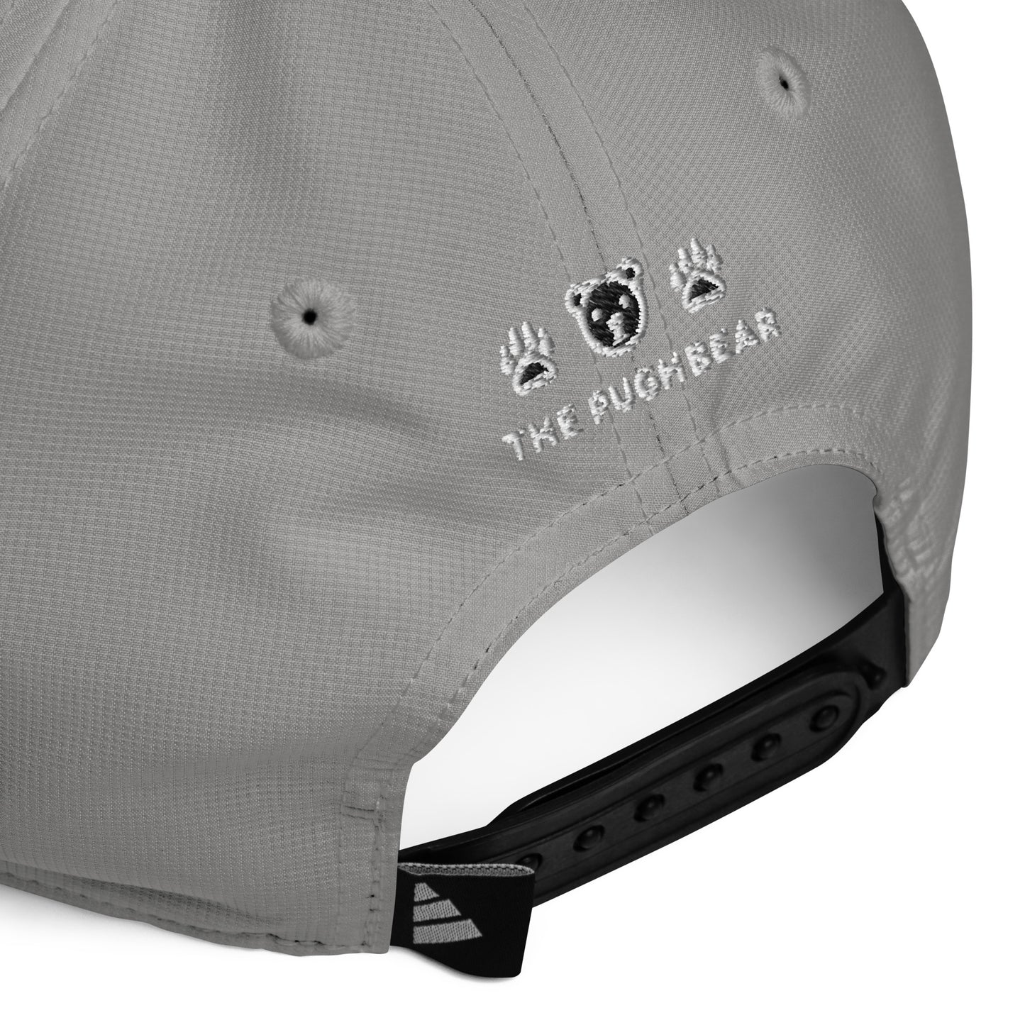 Cap: Adidas The Pughbear Performance Cap! (White and Grey)