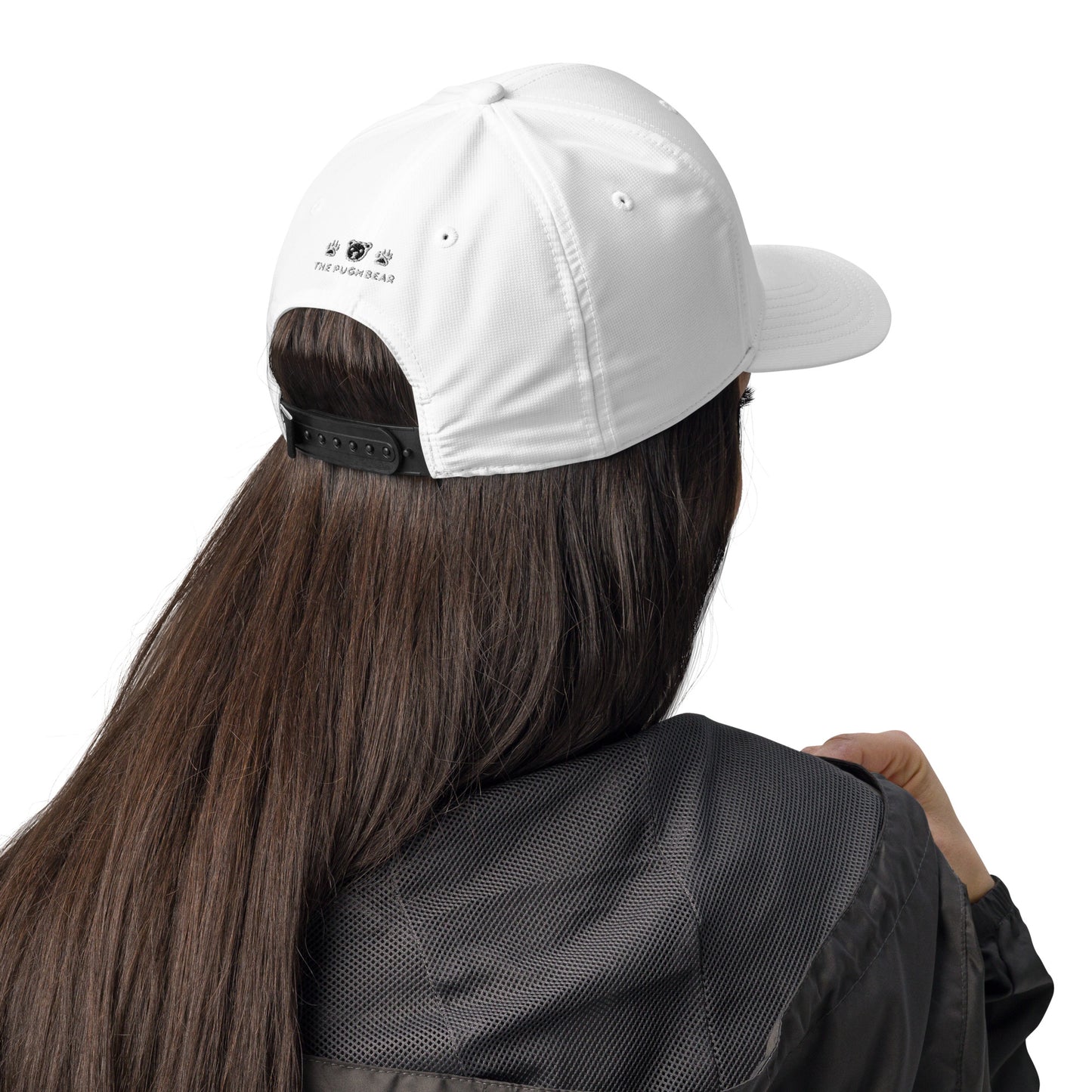 Cap: Adidas The Pughbear Performance Cap! (White and Grey)