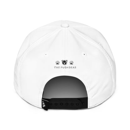 Cap: Adidas The Pughbear Performance Cap! (White and Grey)