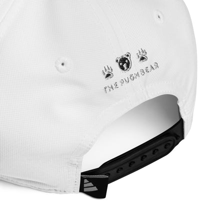 Cap: Adidas The Pughbear Performance Cap! (White and Grey)