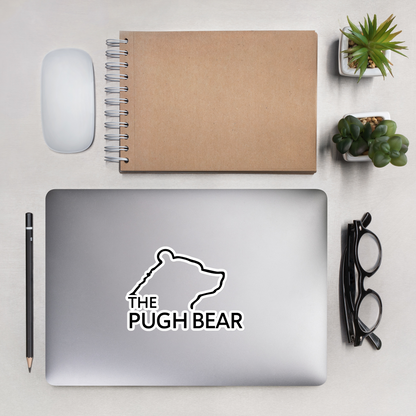 Sticker: The Pughbear Strictly Business