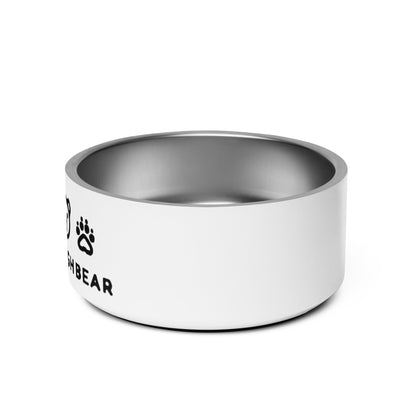 Pet bowl: The PughBear Tame Pet Bowl (18oz or 32oz)
