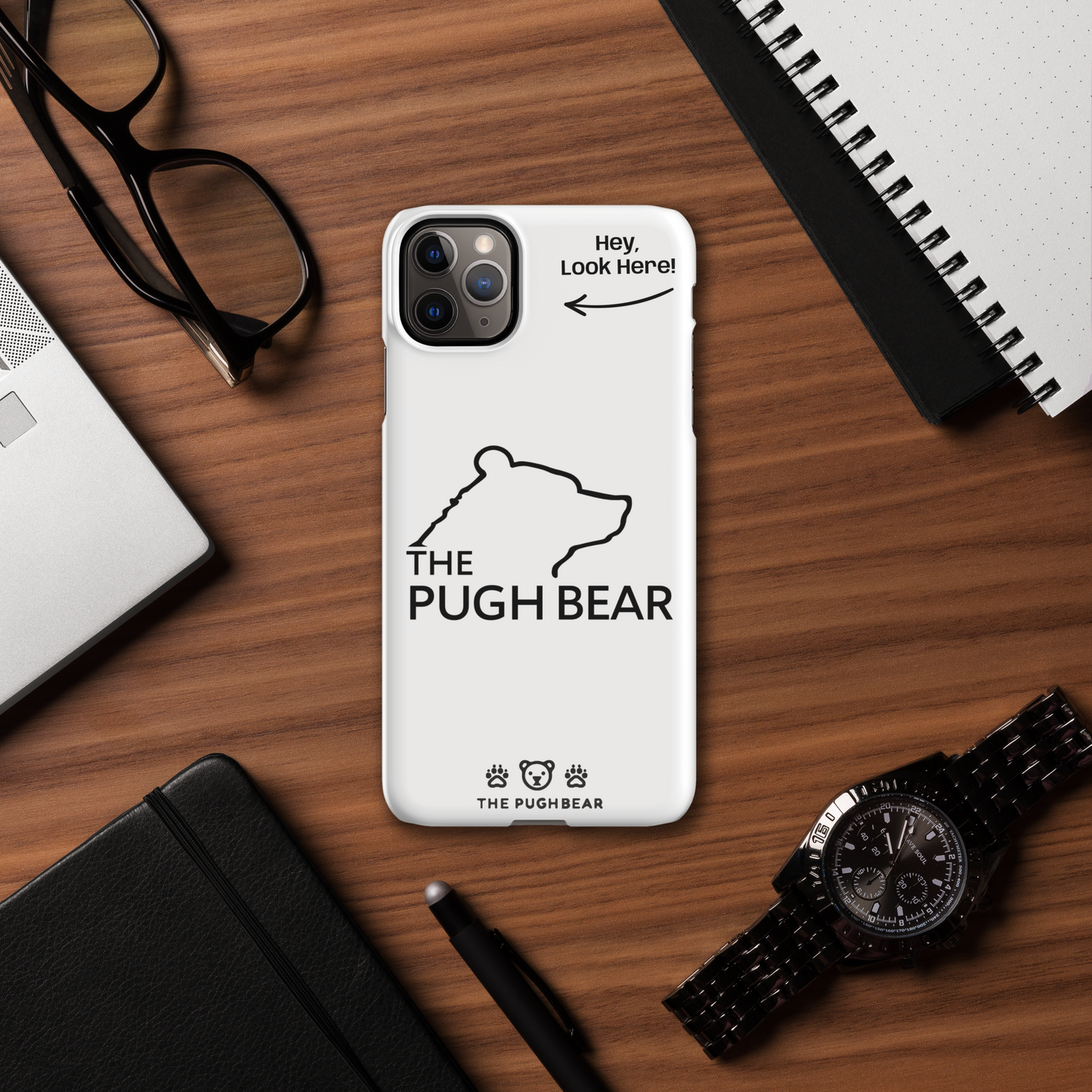 iPhone Case: Crisp Arctic Pughbear Case