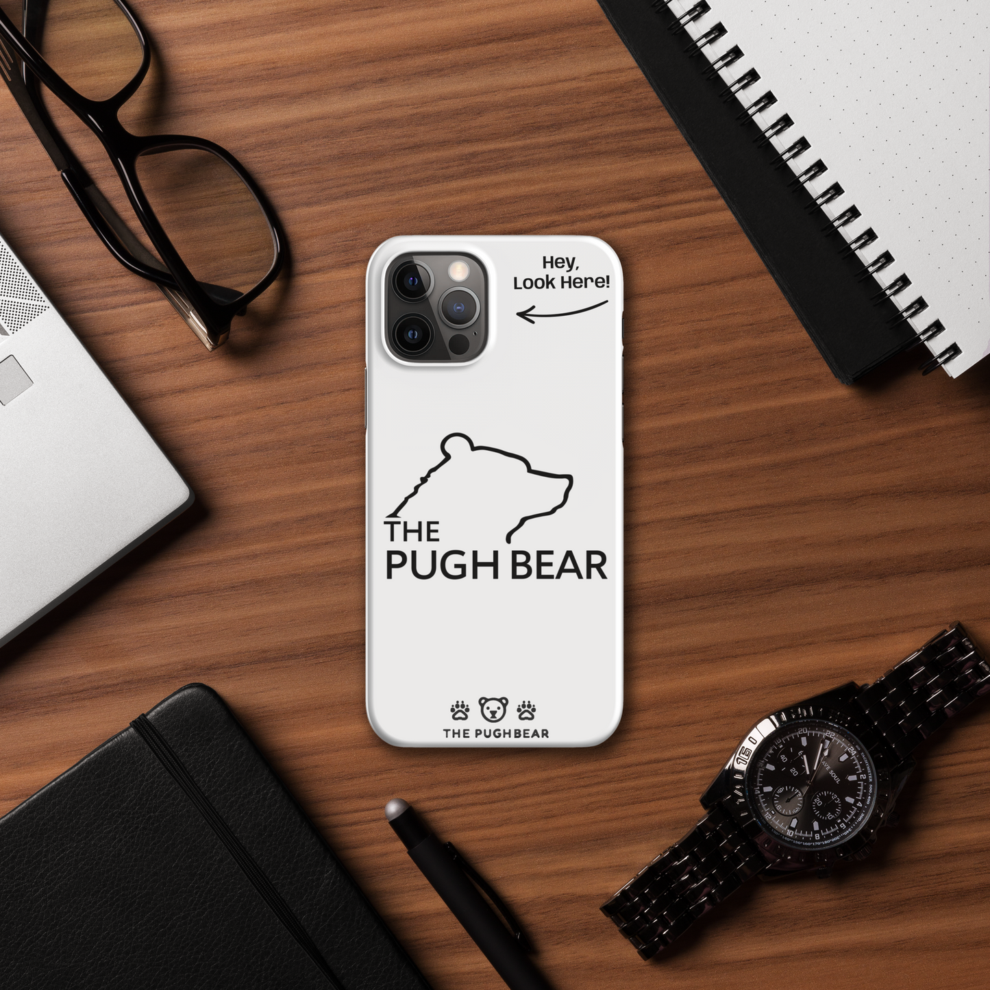 iPhone Case: Crisp Arctic Pughbear Case