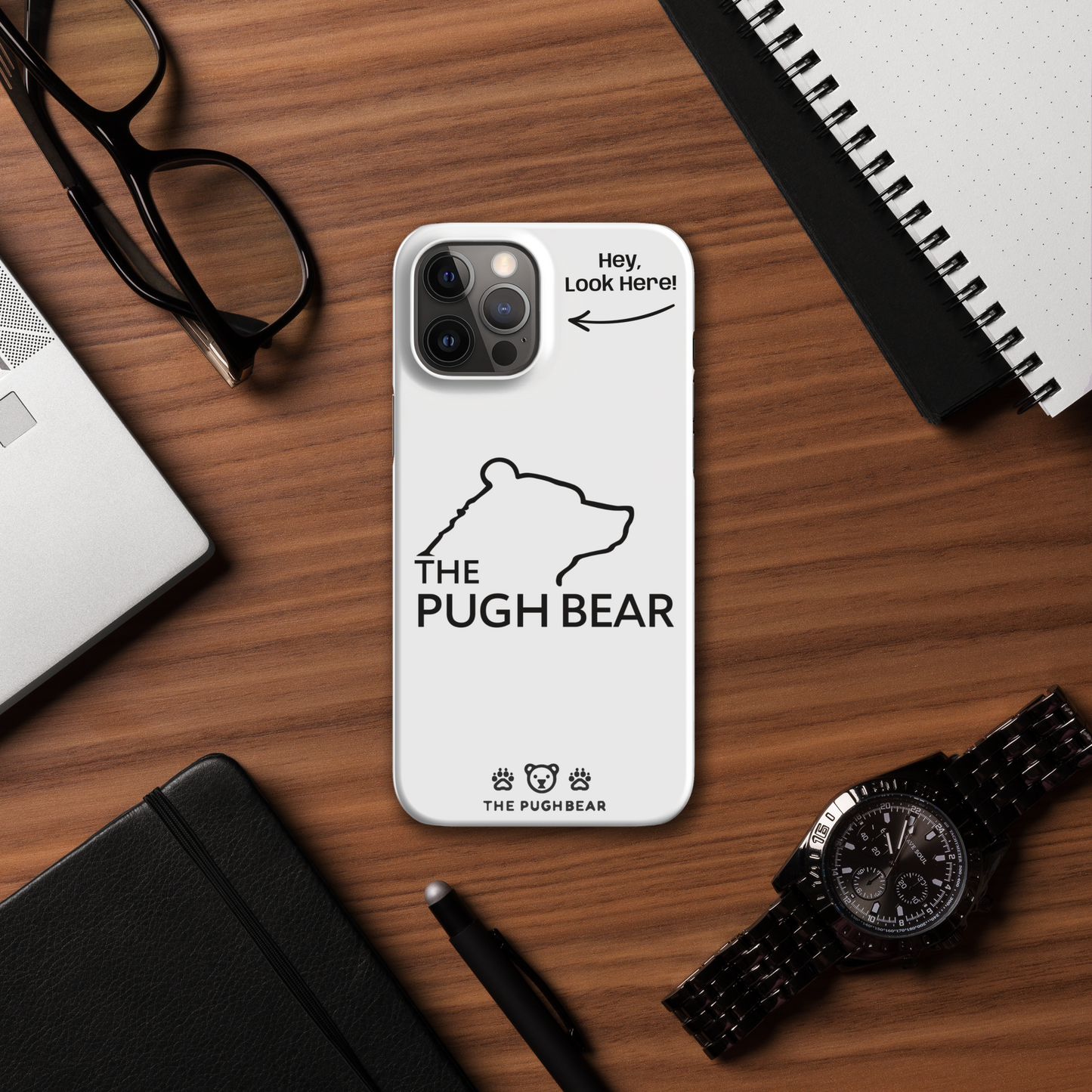 iPhone Case: Crisp Arctic Pughbear Case