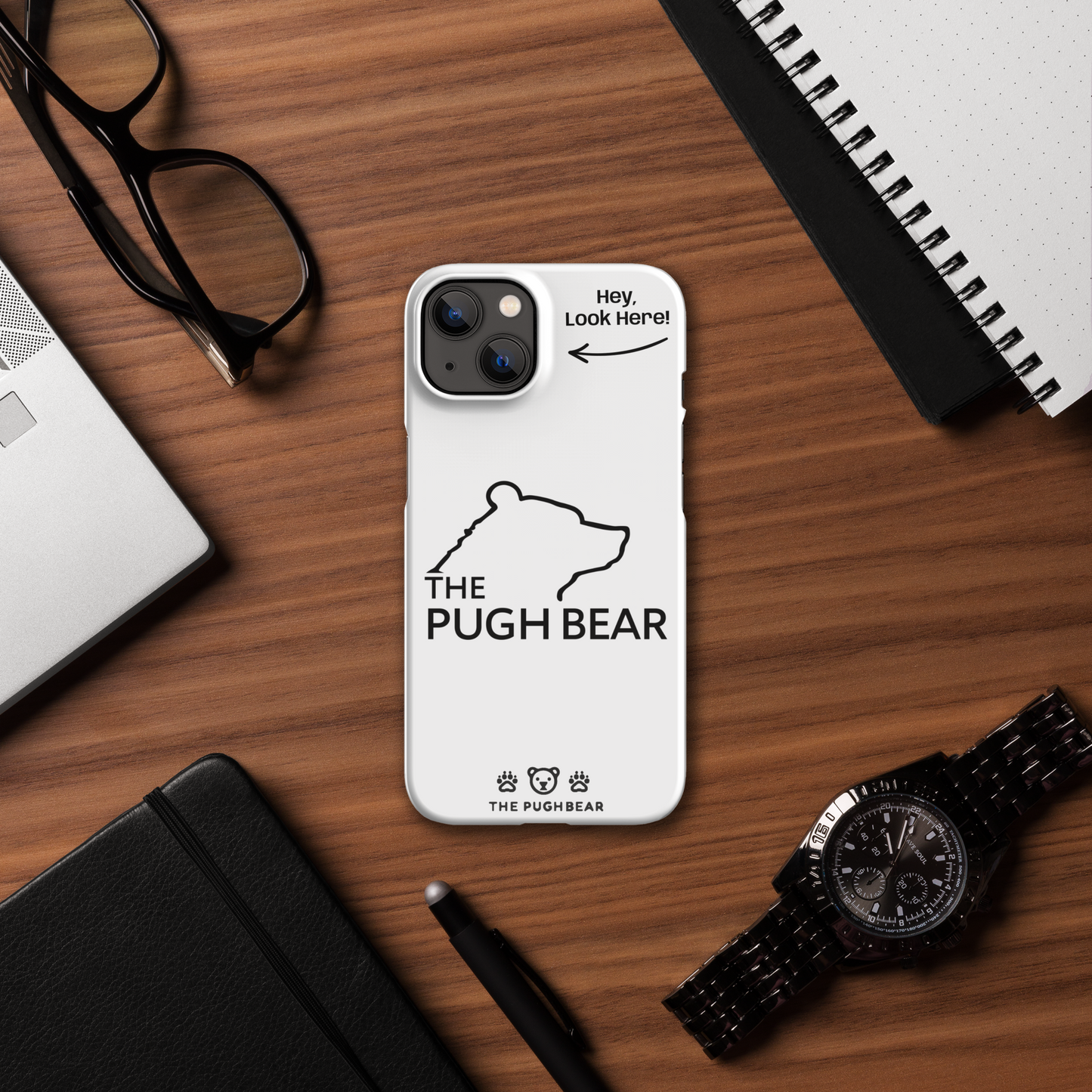 iPhone Case: Crisp Arctic Pughbear Case