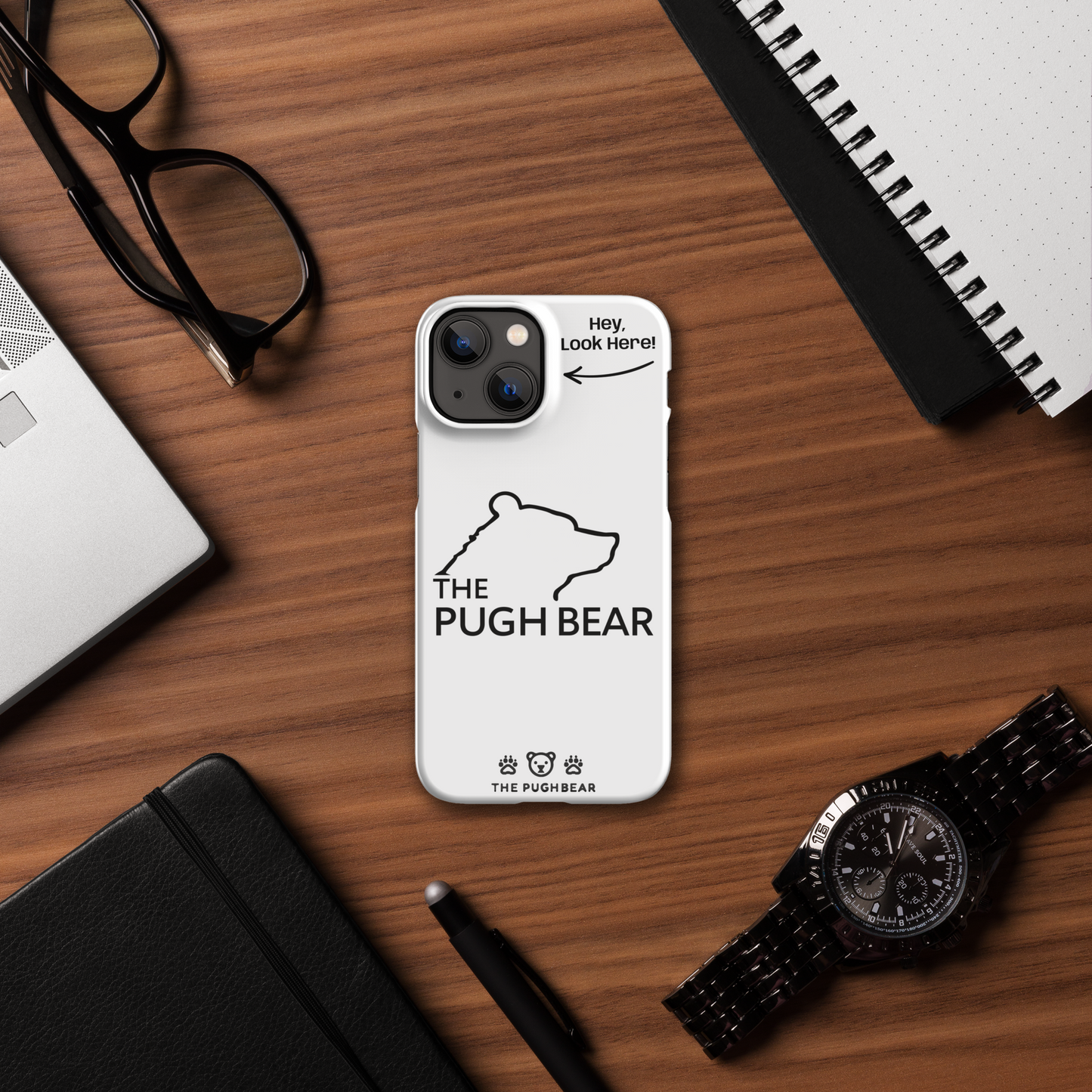 iPhone Case: Crisp Arctic Pughbear Case
