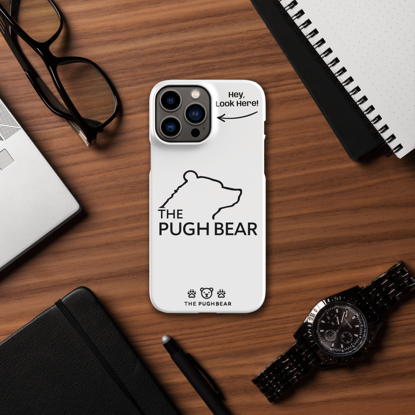 iPhone Case: Crisp Arctic Pughbear Case
