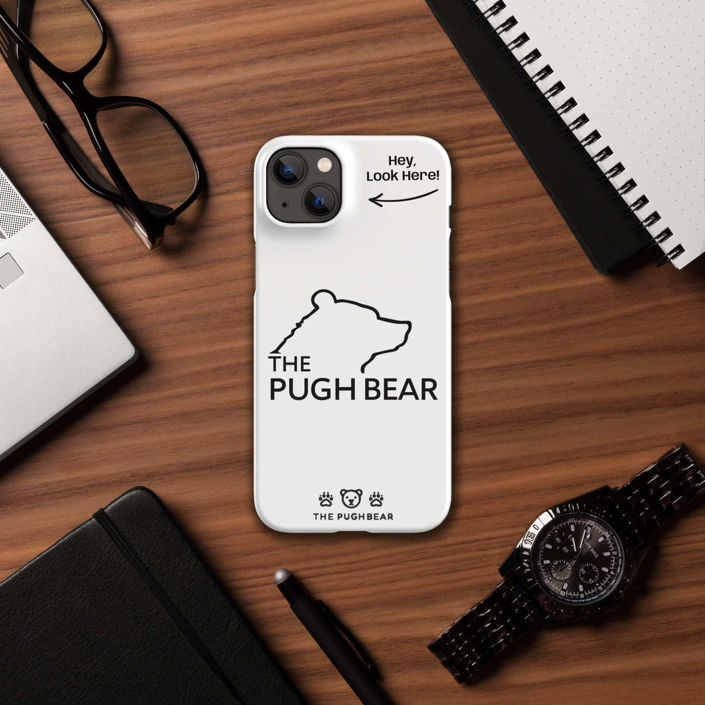 iPhone Case: Crisp Arctic Pughbear Case