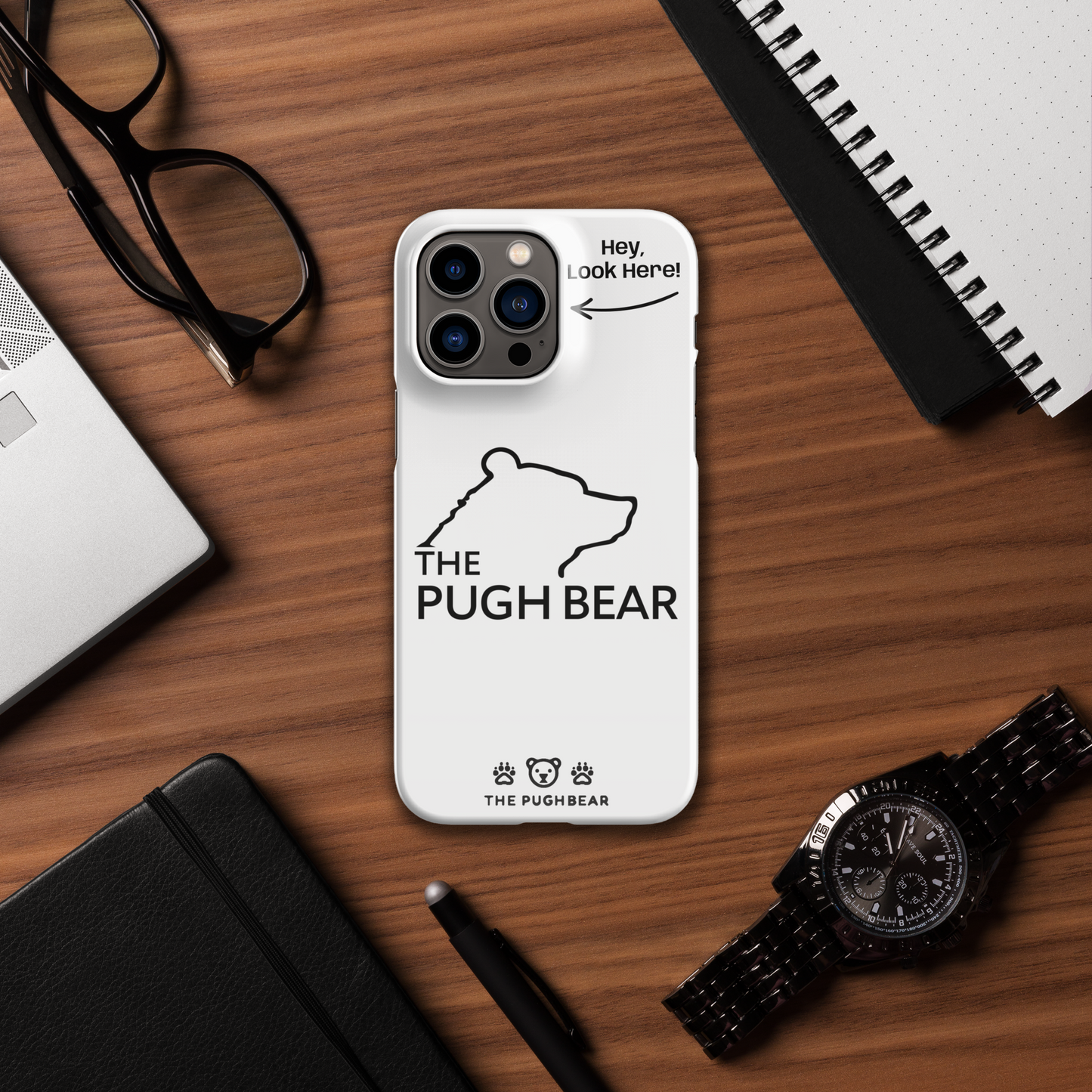 iPhone Case: Crisp Arctic Pughbear Case