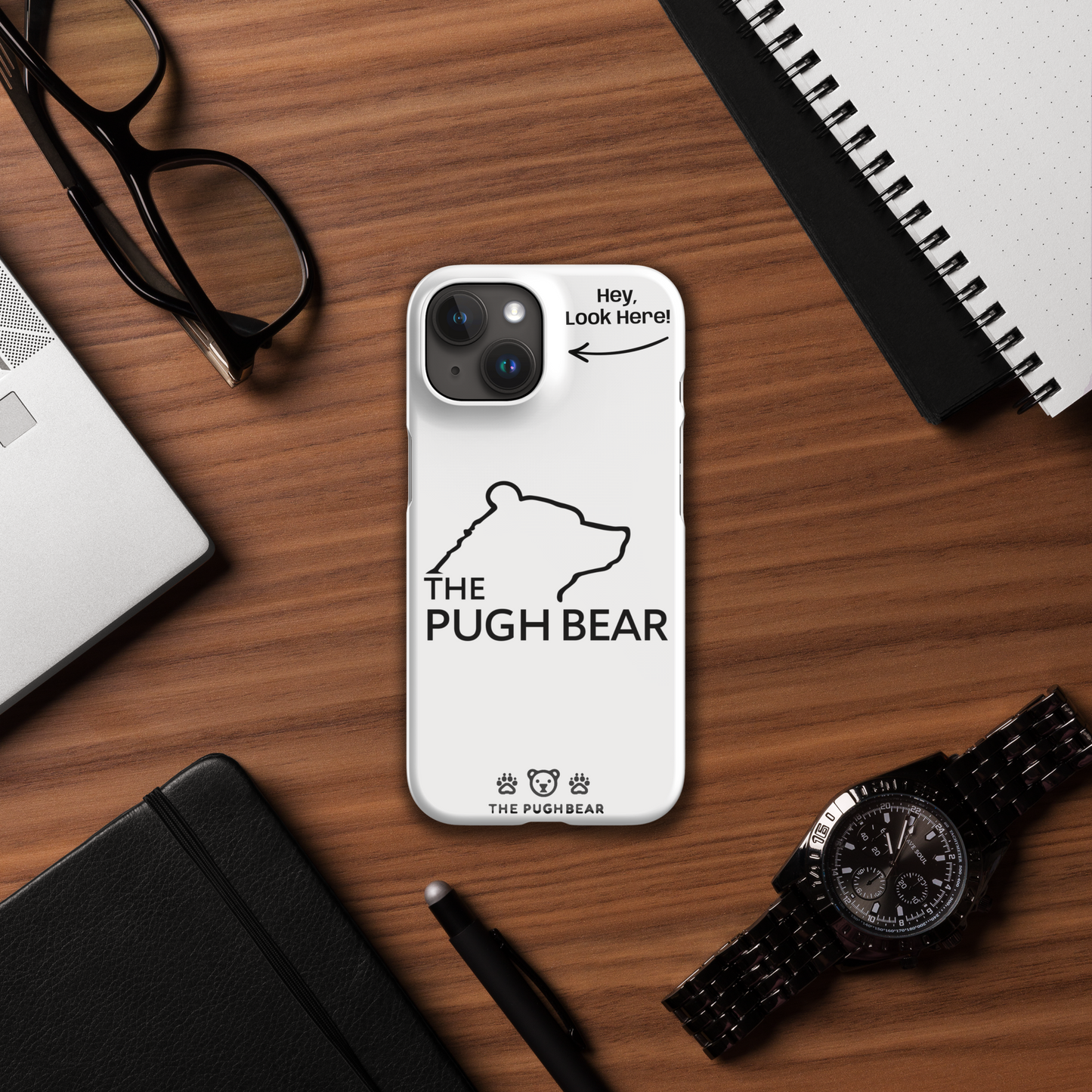 iPhone Case: Crisp Arctic Pughbear Case