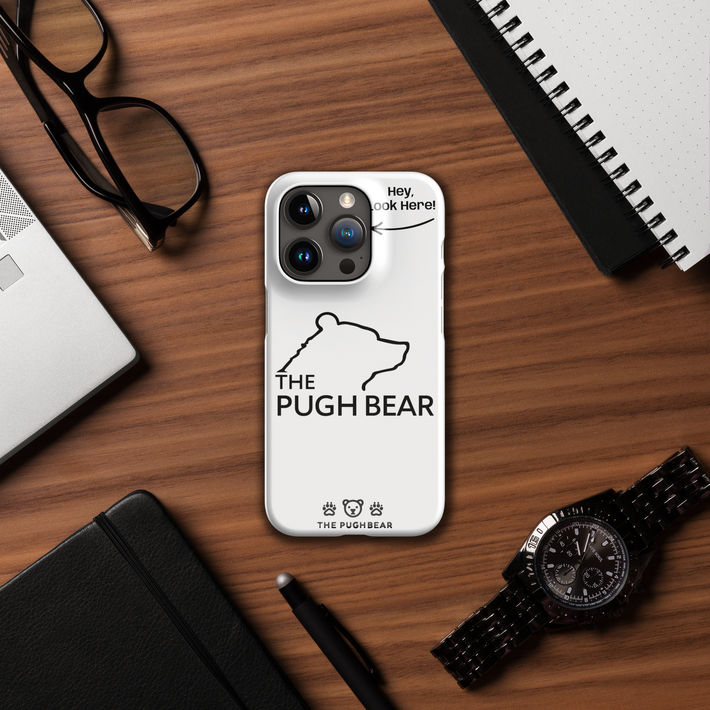 iPhone Case: Crisp Arctic Pughbear Case