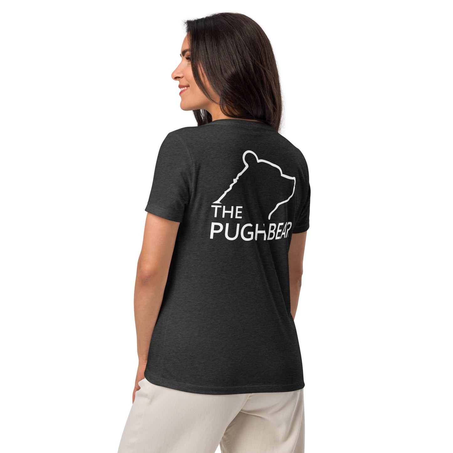 T-Shirt (Women’s v-neck) - The Pughbear 360