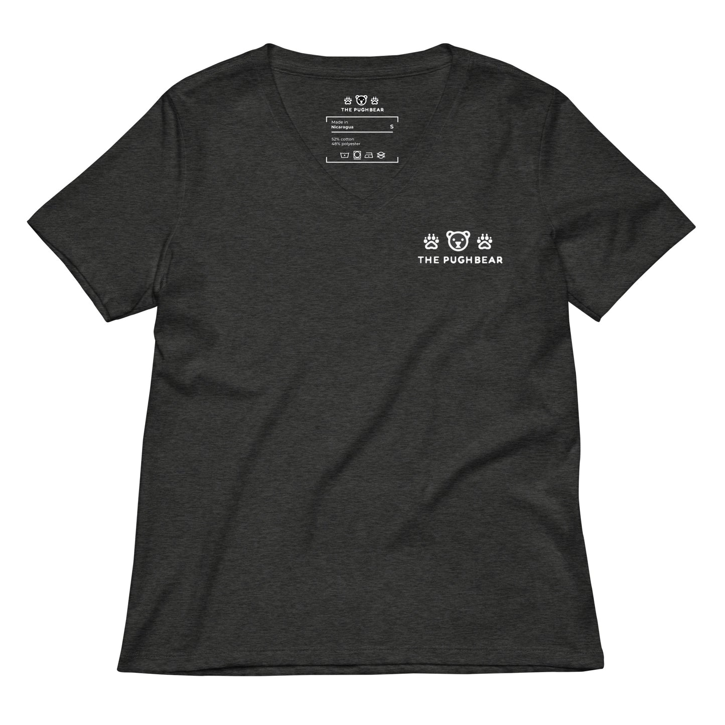 T-Shirt (Women’s v-neck) - The Pughbear 360