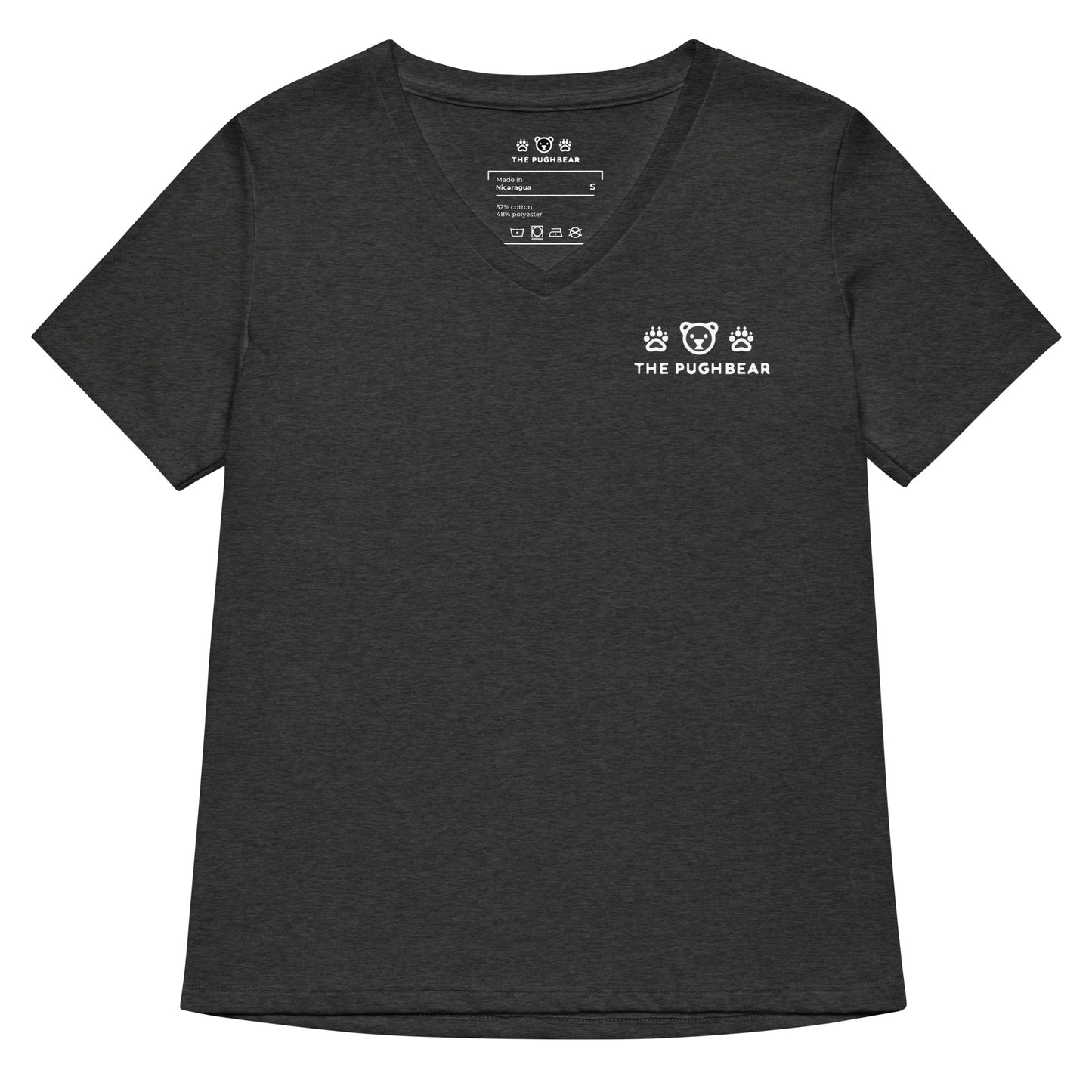 T-Shirt (Women’s v-neck) - The Pughbear 360