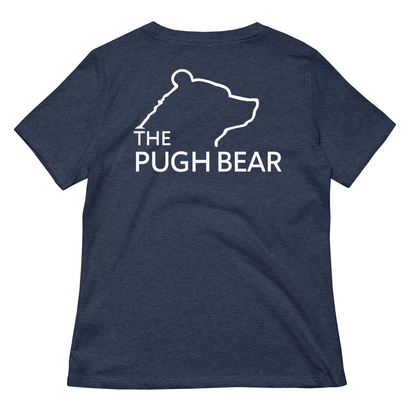 T-Shirt (Women’s v-neck) - The Pughbear 360