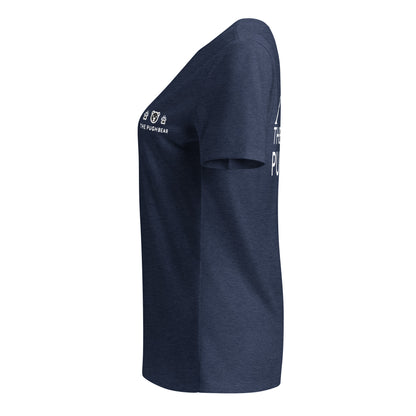 T-Shirt (Women’s v-neck) - The Pughbear 360