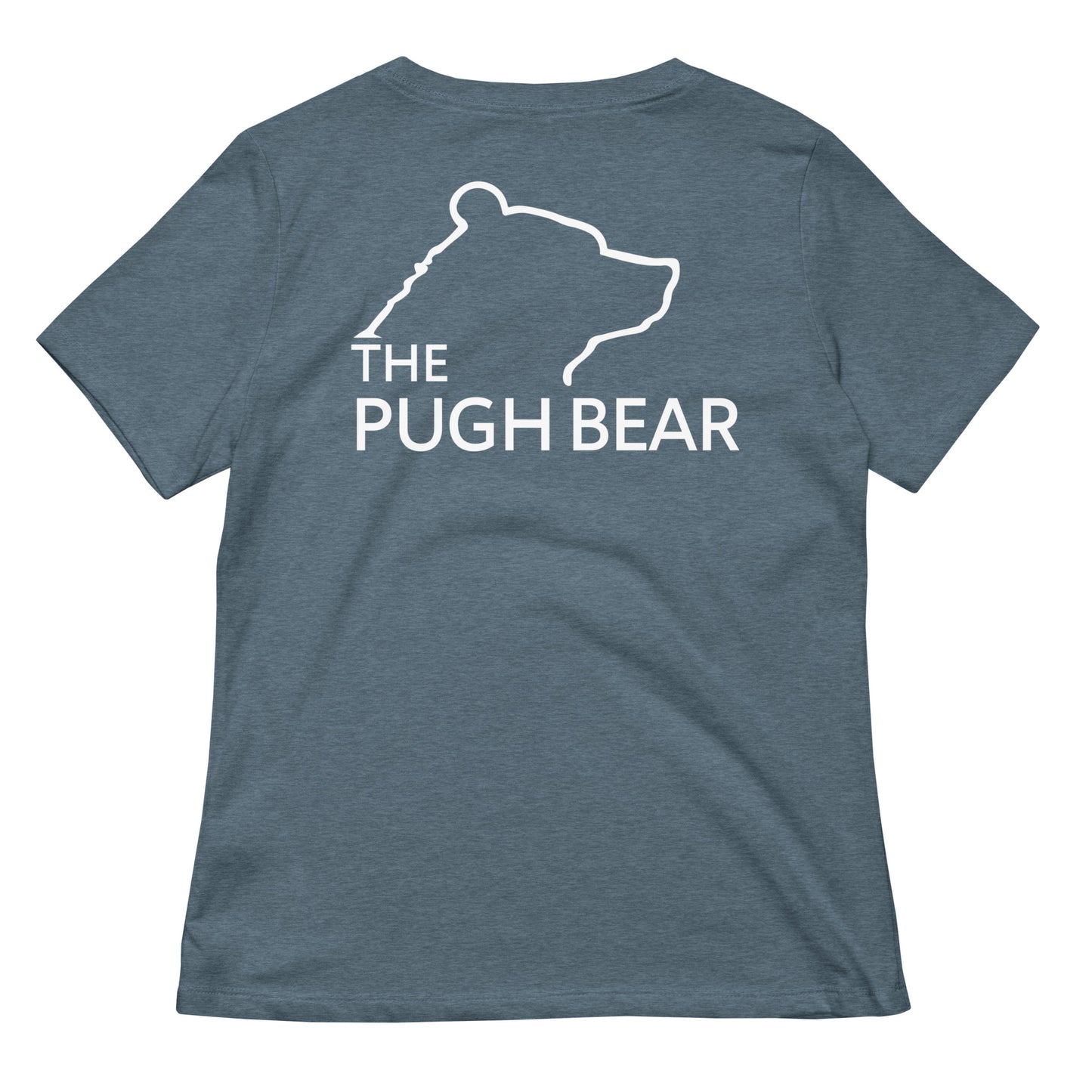 T-Shirt (Women’s v-neck) - The Pughbear 360