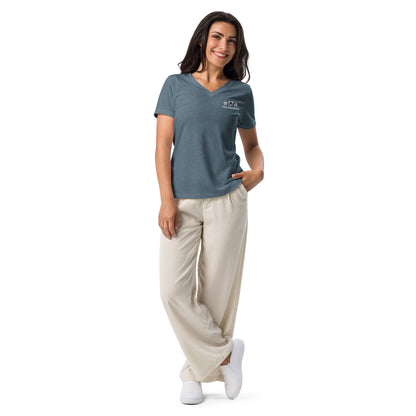 T-Shirt (Women’s v-neck) - The Pughbear 360