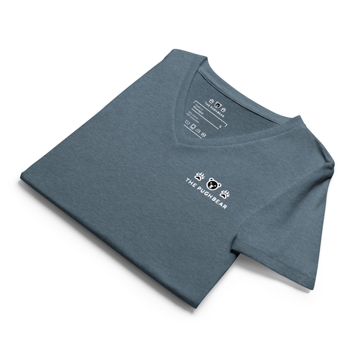 T-Shirt (Women’s v-neck) - The Pughbear 360