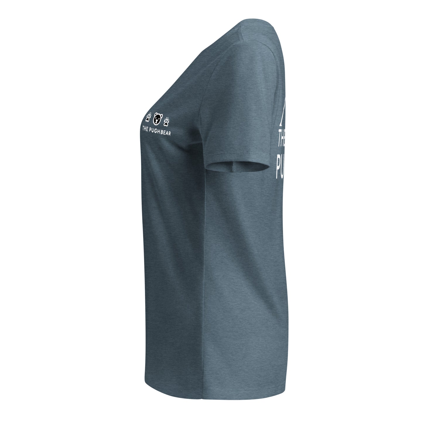 T-Shirt (Women’s v-neck) - The Pughbear 360