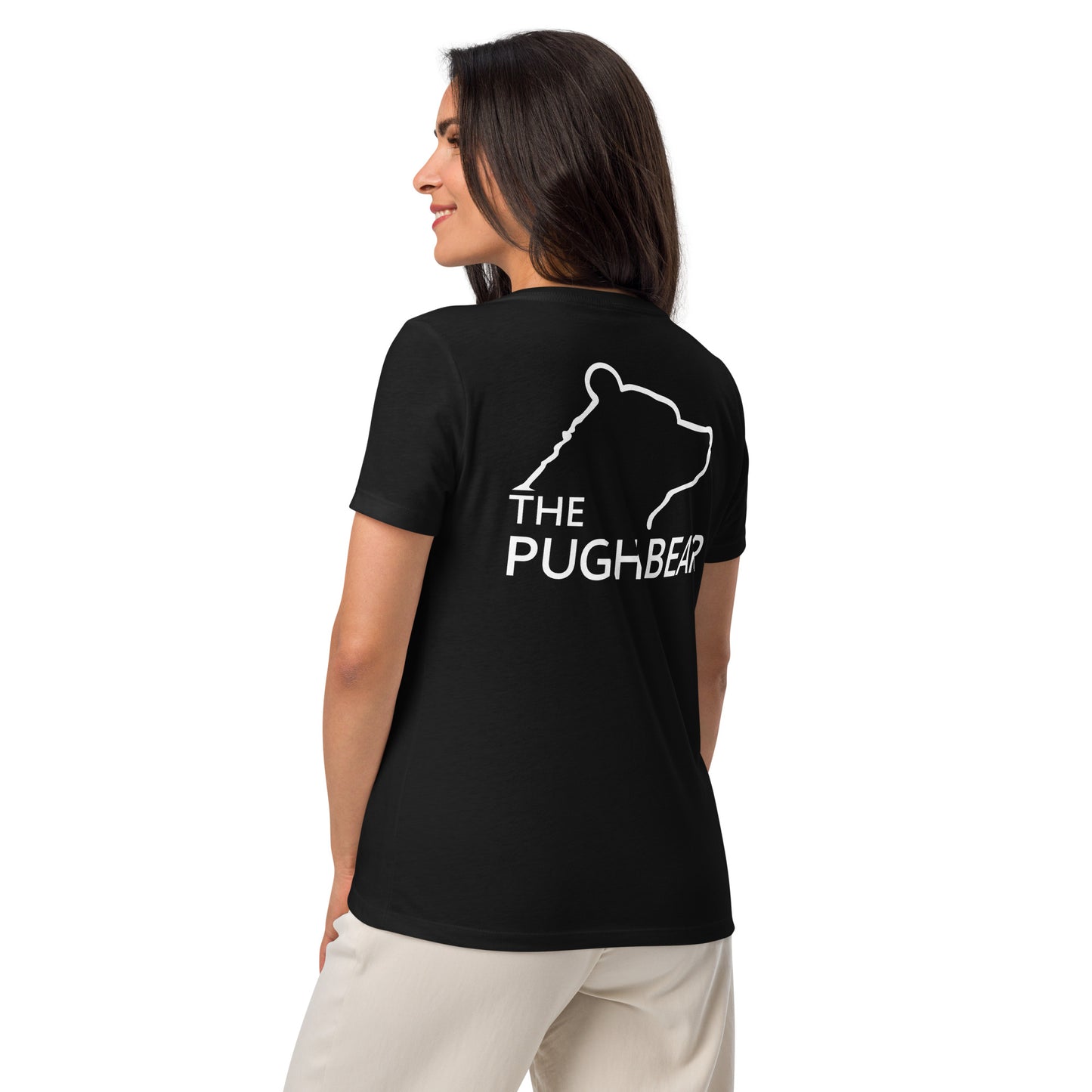 T-Shirt (Women’s v-neck) - The Pughbear 360