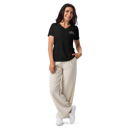 T-Shirt (Women’s v-neck) - The Pughbear 360